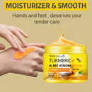 Turmeric Bee Venom Anti-Drying Crack Foot Cream Hand Cracked Repair Skin Removal Care Cream Dead Feet Hand Skin 50g