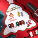 LILYCUTE 7ml Red Green Gel Nail Polish Christmas Series All For Manicure Semi Permanent Soak Off UV LED DIY New Year Nail Art