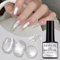 LILYCUTE 7ml Glass Cat Magnetic Nail Gel Polish Semi Permanent Soak Off UV Gel Crystal Varnis Nail Art Manicure