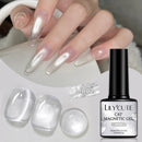 LILYCUTE 7ml Glass Cat Magnetic Nail Gel Polish Semi Permanent Soak Off UV Gel Crystal Varnis Nail Art Manicure
