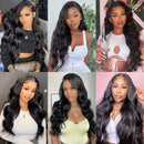 Virgin Brazilian Weave 12A Loose Body Wave 30 32 Inch 1-4 Bundles Remy Human Hair Natural Black Raw Extensions Water-friendly
