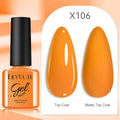 LILYCUTE 7ML Nail Gel Summer Color Series Nail Gel Polish Semi Permanent Soak Off LED UV Gel Nail Art Design Manicure Varnish