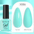LILYCUTE 7ML Nail Gel Summer Color Series Nail Gel Polish Semi Permanent Soak Off LED UV Gel Nail Art Design Manicure Varnish