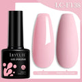 LILYCUTE Dark Grey Matte Color Series Gel Nail Polish Winter Long Lasting Full Coverage Manicure Soak Off Nails Art Gel Varnish