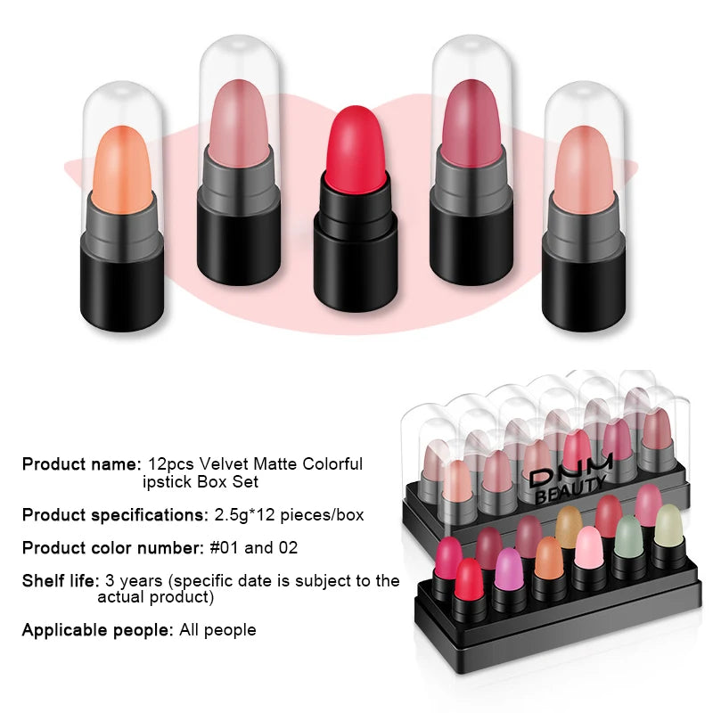 Eyeshadow Lipstick Box Set