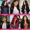 100% Human Hair Brazilian Weave Body Wave 30 40 Inch Virgin 3 4 Bundles Raw Extensions Loose Natural Black Tissage Crochet Remy