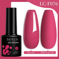 LILYCUTE 7ML 184 Colors Nail Gel Polish Shining Red Glitter Semi Permanent Nail Art Varnish Long Lasting UV LED Gel Manicure