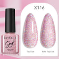 LILYCUTE 7ml Red Green Gel Nail Polish Christmas Series All For Manicure Semi Permanent Soak Off UV LED DIY New Year Nail Art