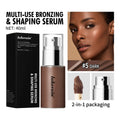 Long Lasting Foundation Serum With Bronzing Shaping Moisturizes Nourishes Skin Brighten Facial Contouring Concealer Cosmetics