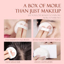 Makeup Primer Milk Set, Makeup Powder, Sponge Puff Four - Piece Set, Durable, Easy Makeup, Makeup Set Christmas Gift