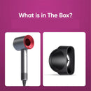 5 in 1 Professional Hair Dryer, with Hot and Cold Air Functionality - Lightweight and Thermostatic Styling Tool for Smooth Hair