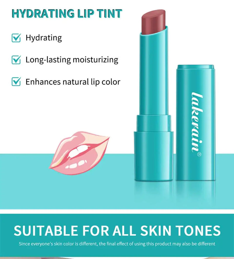 Hydrating Tinted Lipstick – Long-Lasting Moisture & Rich Red Tint