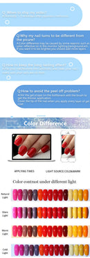 LILYCUTE 7ML Auroras Thermal Gel Nail Polish Purple Glitter Temperature Color Changing Semi Permanent Soak Off UV Nail Art Gel
