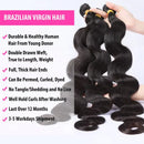 Unprocessed Peruvian Body Wave Human Hair Bundles With Closure Frontal Invisible Melt Skin 4x4 5x5 13x4 HD Lace 3 4 Bundle Weave