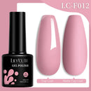 LILYCUTE 7ML Nail Gel Polish Full Coverage Manicure No Wipe Top Coat Base Coat Primer Soak Off LED UV Gel Nail Art Gel Varnish