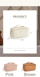 Makeup Organizer Female Toiletry Kit Bag Make Up Case Storage Pouch Luxury Lady Box, Cosmetic Bag, Organizer Bag for Travel Zip