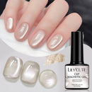 LILYCUTE 7ml Cat Magnetic Nail Gel Polish Gold Pink Glass Semi Permanent Soak Off UV Gel Crystal Varnis Nail Art Manicure