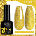 LILYCUTE Dark Grey Matte Color Series Gel Nail Polish Winter Long Lasting Full Coverage Manicure Soak Off Nails Art Gel Varnish