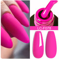 LILYCUTE Dark Grey Matte Color Series Gel Nail Polish Winter Long Lasting Full Coverage Manicure Soak Off Nails Art Gel Varnish
