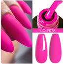 LILYCUTE Dark Grey Matte Color Series Gel Nail Polish Winter Long Lasting Full Coverage Manicure Soak Off Nails Art Gel Varnish