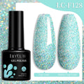 LILYCUTE Dark Grey Matte Color Series Gel Nail Polish Winter Long Lasting Full Coverage Manicure Soak Off Nails Art Gel Varnish