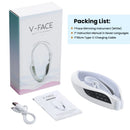 Electric V Face Lifting Beauty Device 6 Modes 8 Levels EMS Micro-current Firming Facial Massager Double Chin Removal Skin Care