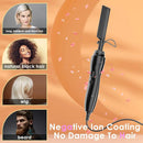 Style easily with Electric Heating Curling Comb Hair Comb, designed for smooth straightening and soft curls with fast heating performance.