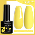 LILYCUTE Dark Grey Matte Color Series Gel Nail Polish Winter Long Lasting Full Coverage Manicure Soak Off Nails Art Gel Varnish