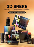 MLSMILE Highlight Contour 3-pack For 3D Makeup Brightening Skin Tone Face Blush Stick 3 Pcs Set 2025 New