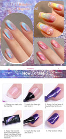 LILYCUTE 7ML Rainbow Red Glass Light Cat Magnetic Gel Nail Polish Shining Semi Permanent Soak Off LED UV Gel Nail Art Manicure