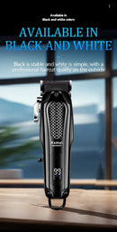 Kemei KM-PG1071 Professional Hair Clipper Rechargeable Cordless Hair Clipper Electric Hair Clipper Kit Men's Fade Hair Clipper