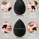 50/20Pcs Mini Makeup Sponge Power Puff Beauty Cosmetic Foundation Puff Makeup Concealer Liquid Mixed Beauty Sponge Make Up Tools