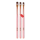 3pcs Acrylic Nail Brush Set Size 8/10/14 for Acrylic Powder Application Brushes Nail Art Extension & Carving Salon Tool