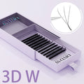 DIYDAY W-Shape Eyelash Extension 3d 4d 5d 6d 7d 8d W Lashes Natural Soft Premade Fan Bloom Effect Eye Lashes for Beauty Makeup
