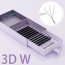 DIYDAY W-Shape Eyelash Extension 3d 4d 5d 6d 7d 8d W Lashes Natural Soft Premade Fan Bloom Effect Eye Lashes for Beauty Makeup