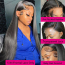 Straight Human Hair Bundles With A Closure Human Hair 24 Inch Transaprent Lace 4x4 5x5 2x6 Hd Lace Closure 3-5 Workdays Delivery