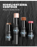 Face Pearl Stone Highlighter Stick Contour Shading Lasting Cheek Stereoscopic Brightening Skin Blush Illuminator Makeup Cosmetic