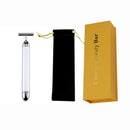 24K Gold T Beauty Roller Energy Roller Electric Face-lifting Facial Massage Beauty Tools Waterproof Vibrating Face Care Stick