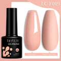 LILYCUTE Dark Grey Matte Color Series Gel Nail Polish Winter Long Lasting Full Coverage Manicure Soak Off Nails Art Gel Varnish