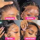 High Density 250% 40 46Inch Deep Wave 13x4 13x6 HD Lace Front Human Hair Wig Loose Water Wave Curly Lace Frontal Wigs Human Hair