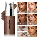 Long Lasting Foundation Serum With Bronzing Shaping Moisturizes Nourishes Skin Brighten Facial Contouring Concealer Cosmetics