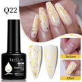 LILYCUTE 7ML Nude Pink Quick Extension Gel Nail Polish Milky Clear Sturcture Hard Enhanced Construction Gel Nail Art Manicure