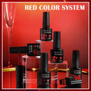 LILYCUTE 7ML Red Gel Nail Polish Matte Brown Semi Permanent Soak Off UV LED Gel Varnish Nail Art Design Manicure