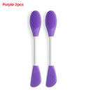 8/4/2pcs Face Brush Set Silicone Facial Mask Applicator Double-head Lotion Spatula Blackhead Face Lip Exfoliator Skin Care Tools