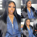 Raw Straight Human Hair Bundles Brazilian Straight Hair Bundles Human Hair 2/3/4 Pcs 8-30 Inches Human Hair Extensions