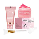 Collagen Jelly Cream Hydrolyzed Collagen Overnight Facial Mask Wrapping Peel-Off Mask Hydrating Firming Moisturizing SkinCare