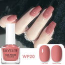 LILYCUTE 7ml Water-Based Nail Polish Pink Gittler Color Long Lasting Quick Drying No Need of Lamp to Cure Nail Supplies For Nail