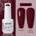 Arte Clavo Red Series Nail Polish Party Colors Gel Varnishes All For Nails Soak Off UV LED Semi Permanent Nail Art Remover Gel