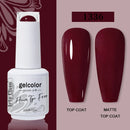 Arte Clavo Red Series Nail Polish Party Colors Gel Varnishes All For Nails Soak Off UV LED Semi Permanent Nail Art Remover Gel