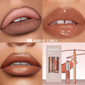1set, 8 colors lip liner lipstick combo, long-lasting moisturizing, easy to apply, comes with a pencil sharpener, gift for women